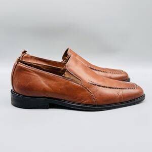 Cole Haan Shoes Mens 11 Brown Leather Slip On Loafers Dress Comfort Classic
